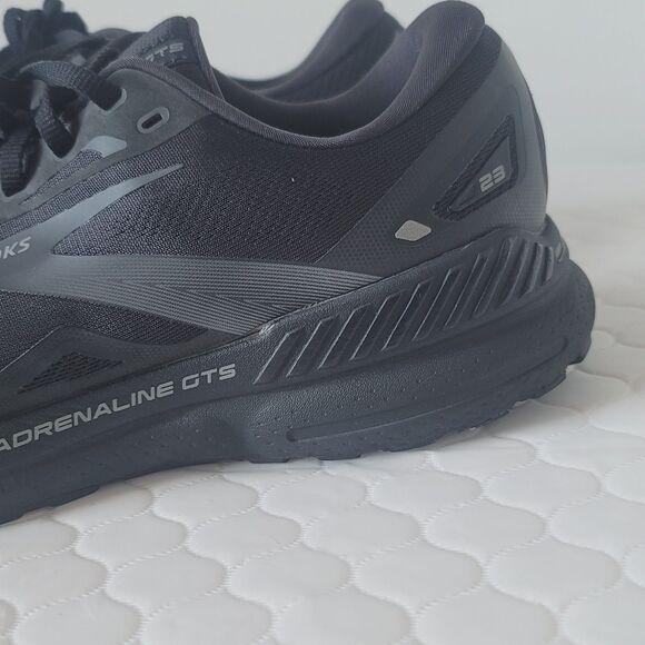 Brooks Adrenaline GTS 23 Mens Size  11.5 Shoes Black Gym Running Sneaker - Picture 5 of 13